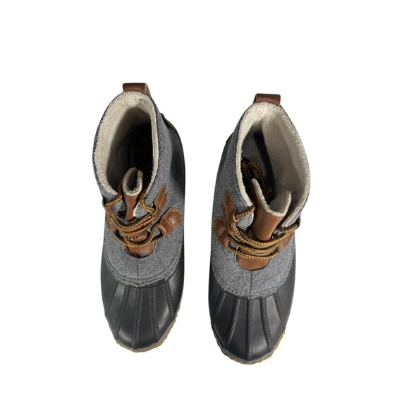 JBU By Jambu Nala Gray Brown Water Resistant Duck Boots Womens 10M Winter Rain - Picture 5 of 16